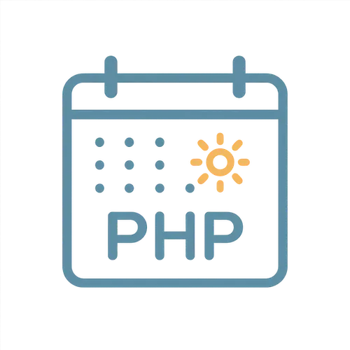 Line icon representing Partial Hospitalization Program (PHP) daily treatment schedules